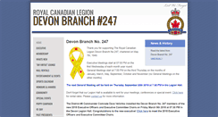 Desktop Screenshot of devonlegion.com